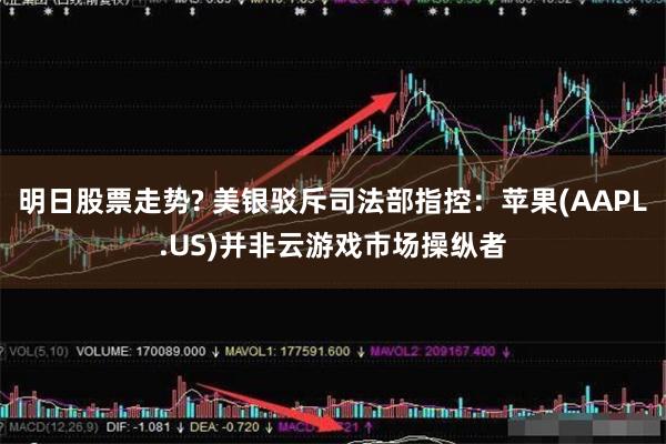 明日股票走势? 美银驳斥司法部指控：苹果(AAPL.US)并非云游戏市场操纵者