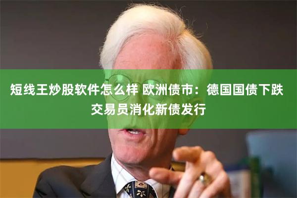 短线王炒股软件怎么样 欧洲债市：德国国债下跌 交易员消化新债发行