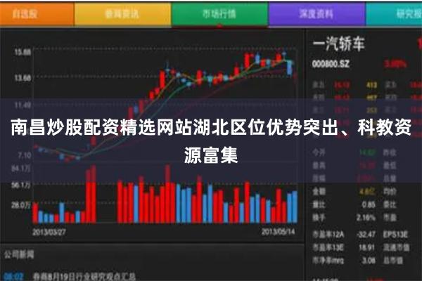 南昌炒股配资精选网站湖北区位优势突出、科教资源富集